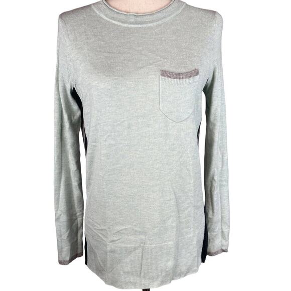 Smartwool Sweaters - Smartwool Womens Shadow Pine Pocket Sweater XS Green Merino Wool Blend